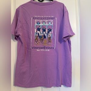 Vineyard Vines - Official 144th Kentucky Derby Tee.  2018 Size M. Super Cozy!!